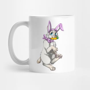 Bobtail BunnyCat: Cream Lynx Point (Pink) Mug
